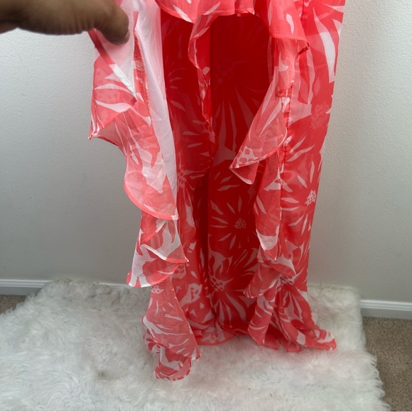 Amanda Uprichard New York x Revolve Strapless Eden Maxi Dress Paquita floral L - Picture 6 of 14